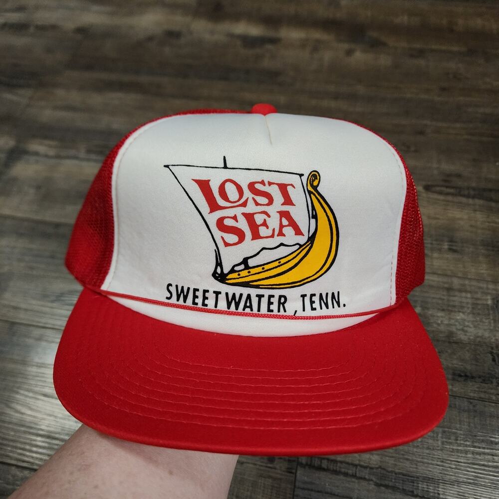 Lost Sea Sweetwater, TN cap snapback hat souvenir cb